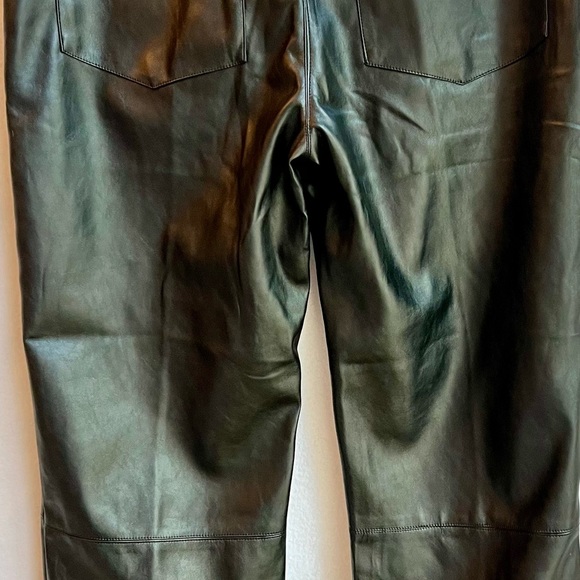 4th + Reckless Kayden Vegan Leather PU Trouser, XL, black - Picture 5 of 7